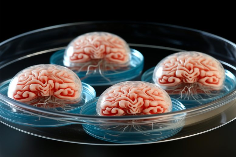 Brain Organoid Petri Dish Concept