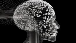 Brain Signals Art Concept