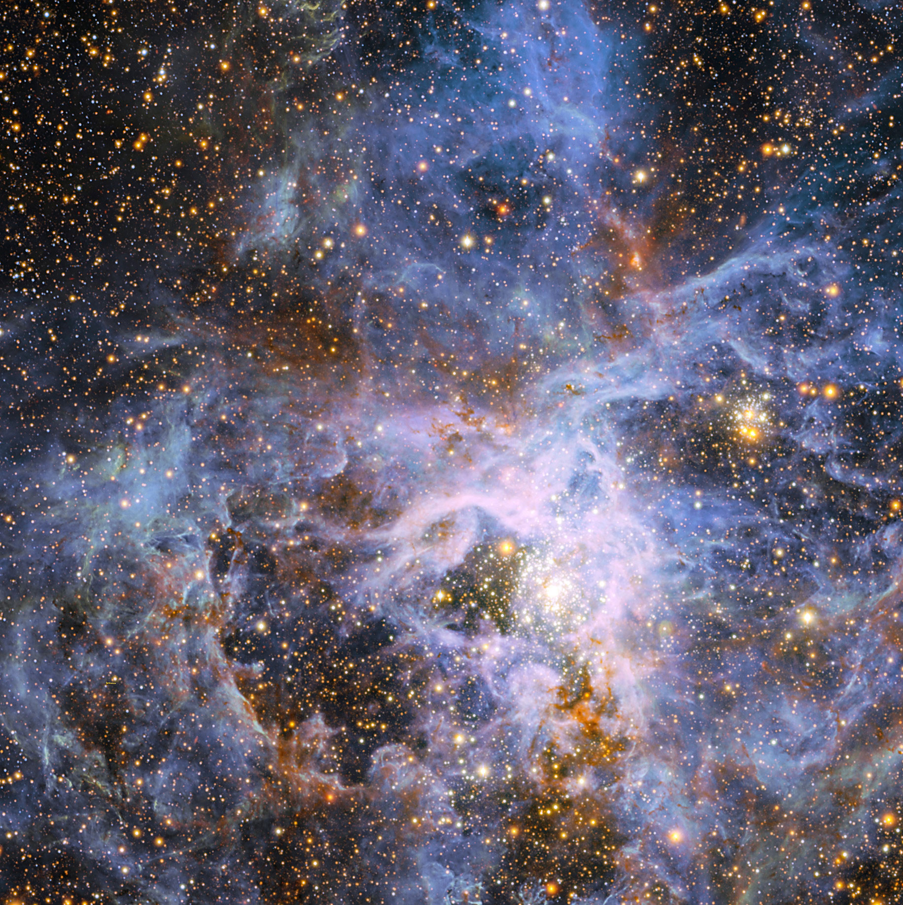 Звезды в космосе фото. Туманность Магелланово облако. Туманность Вольфа Райе. Звёздная туманность Тарантул Созвездие. Скопление r136.