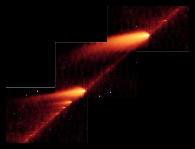 Broken Comet 73P/Schwassman-Wachmann 3