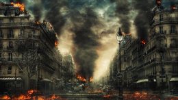 Bruning City Apocalypse Concept