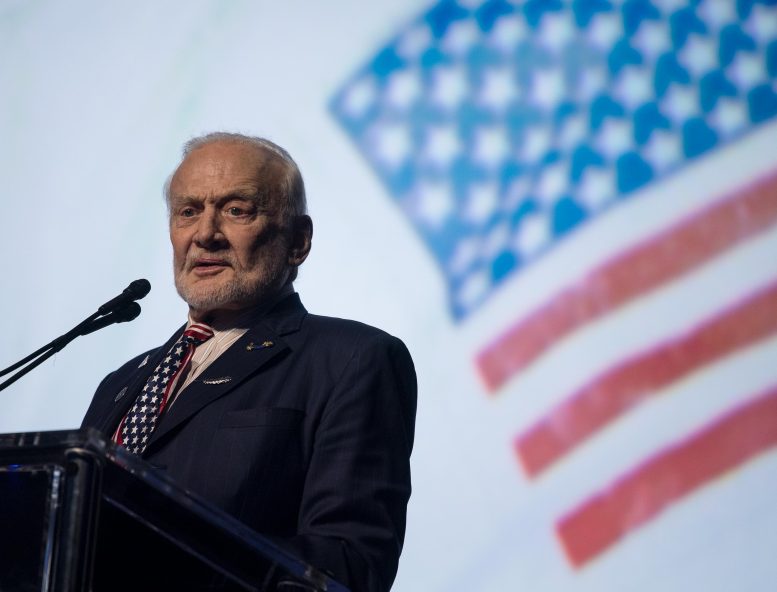 Buzz Aldrin 70th International Astronautical Congress