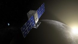 CAPSTONE Revealed in Lunar Sunrise