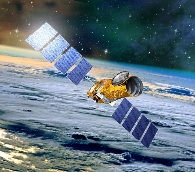 COROT Satellite in Space