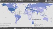 COVID-19 Coronavirus Map April 10