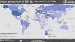 COVID-19 Coronavirus Map April 11