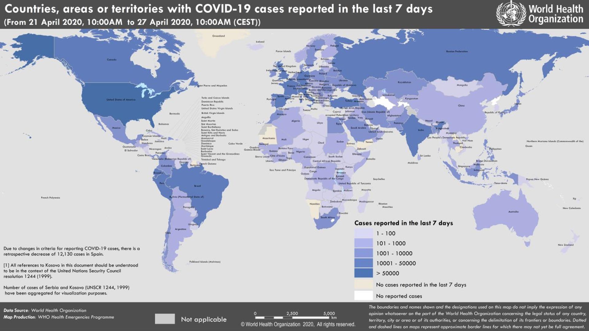 Covid 19 World Map 2 878 196 Confirmed Cases 207 Countries