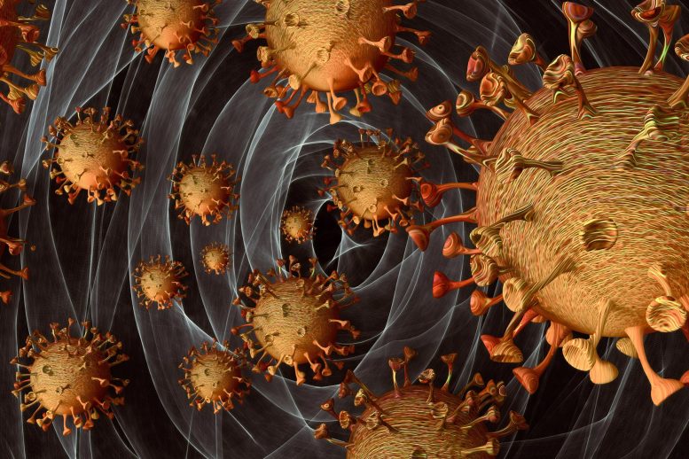 COVID-19 Pandemic Virus Cells