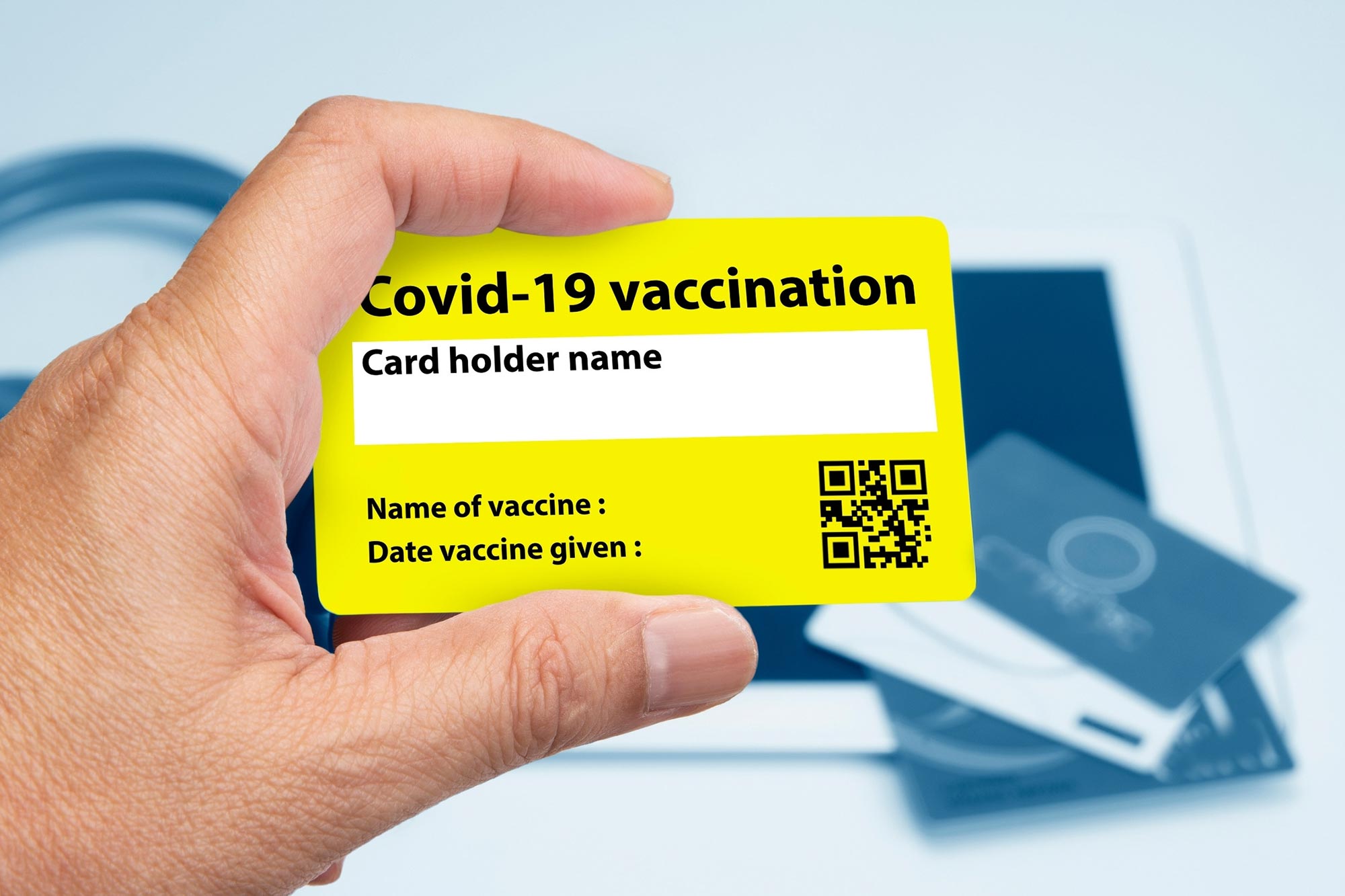 beta app covid vaccination card to