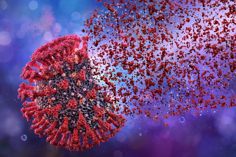 COVID Coronavirus Destruction