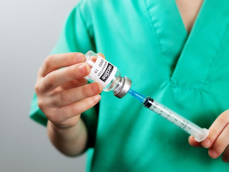 COVID Coronavirus Vaccine Injection