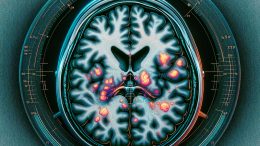 COVID MRI Brain Scan Concept