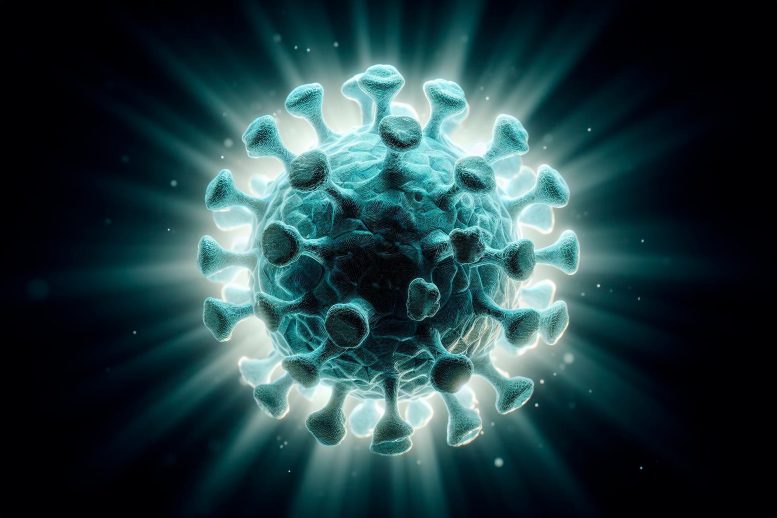 COVID Virus Shield Concept Illustration