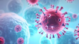 COVID Virus Spread Cells Illustration