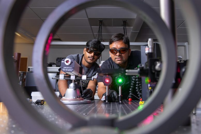 CU Denver Team Testing Silicon Chip Laser System
