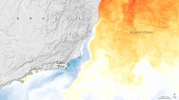Cabo Frio Brazil 2023 Sea Surface Temperature