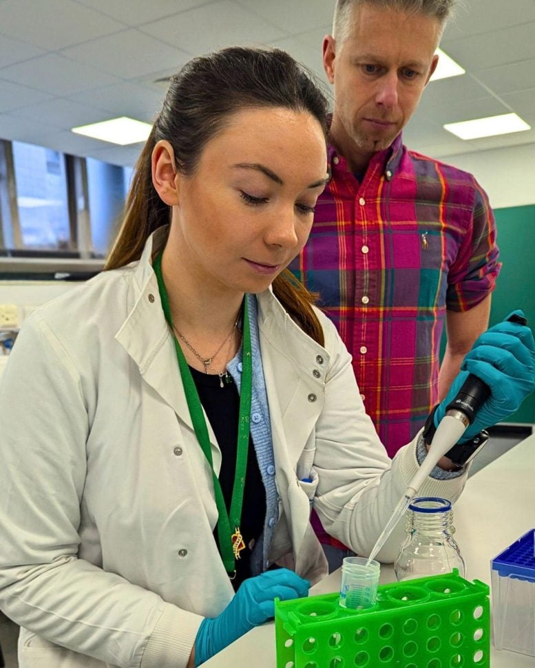 Caitlin O'Shea and Gareth Wright