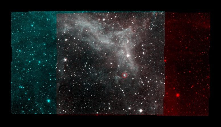 California Nebula Background Galaxy