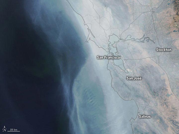 California Wildfire Smoke October 1 2020