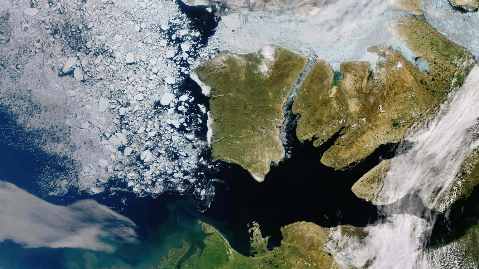 Earth From Space Magnificent Canadian Arctic Archipelago
