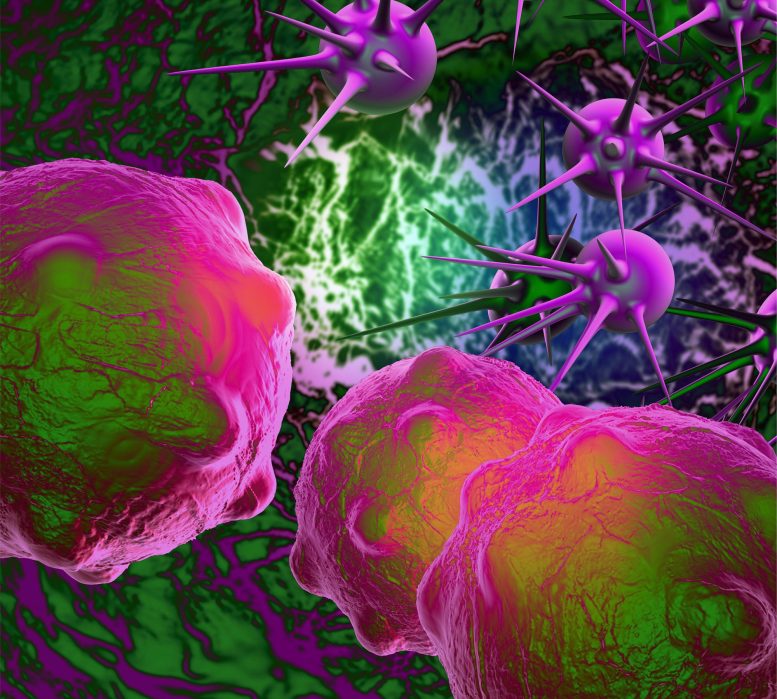 Cancer Cells Concept Art