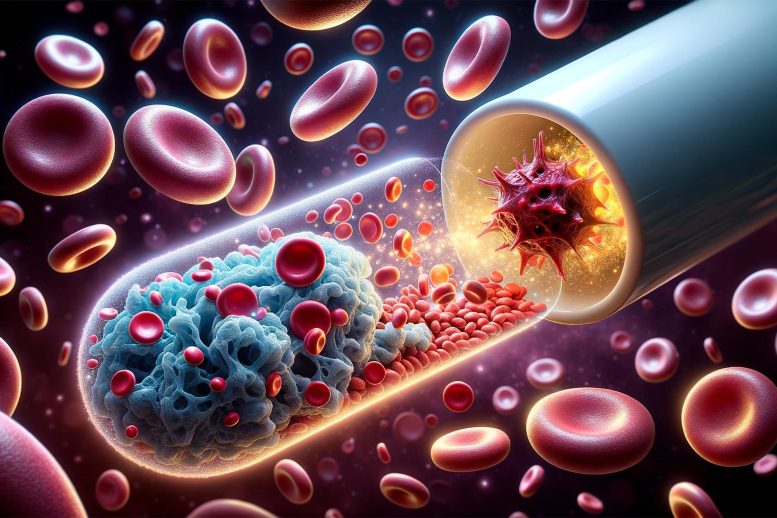 Cancer Drug Boost Immune System Concept Art