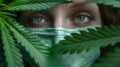 Cannabis COVID Art Concept