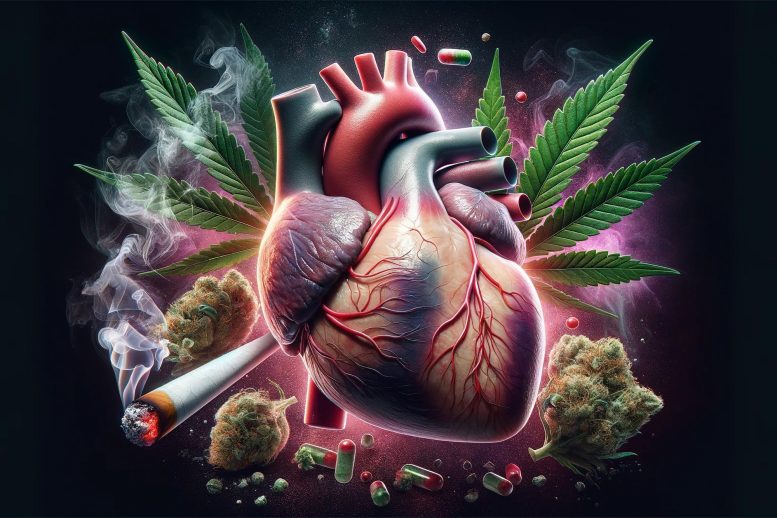 Cannabis Heart Health Art