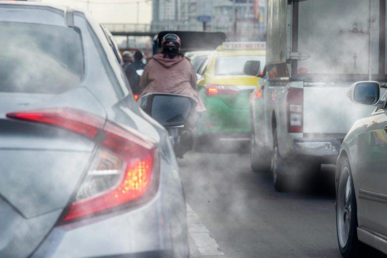 Car Exhaust Traffic Pollution