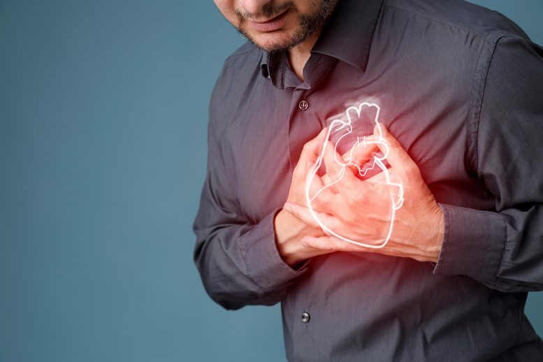 Cardiology Young Man Heart Attack Disease Pain