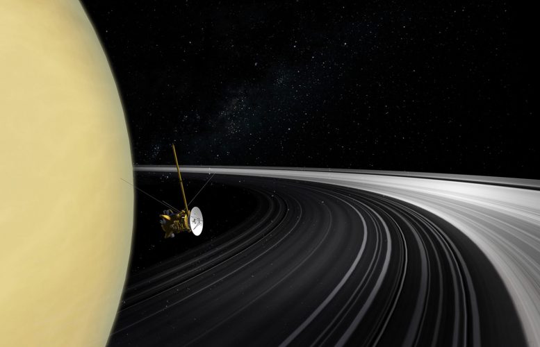 Cassini Data Show Saturn's Rings Relatively New