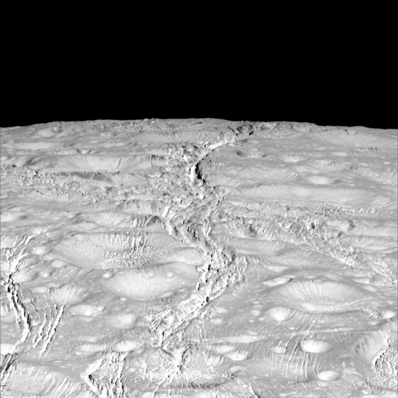 Cassini Delivers Closest Northern Views of Saturn's Moon Enceladus