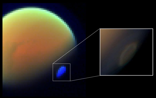 Cassini Discovers Toxic Cloud Hovering Over Titan