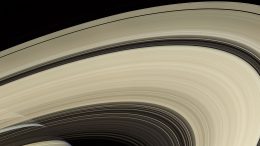 Cassini Image of Saturn's Translucent Arcs