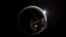 Cassini Makes Its Last Flyby of Titan