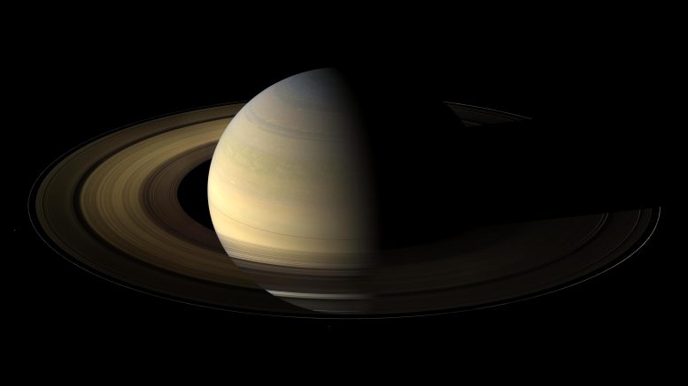 Cassini Mosaic of Saturn 2009