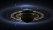 Cassini Provides New View of Saturn and Earth