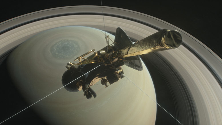 Cassini Spacecraft Set to Make Its First Dive Through Saturn and Its Rings