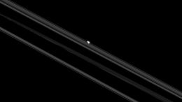 Cassini Views Mimas and Pandora