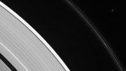 Cassini Views Pandora