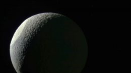 Cassini Views Saturn's Moon Tethys