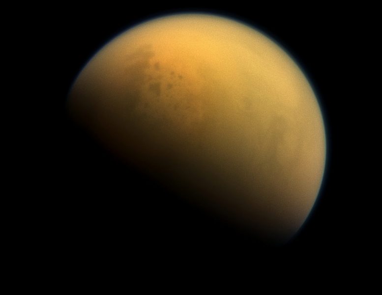 Cassini Views Saturns Moon Titan