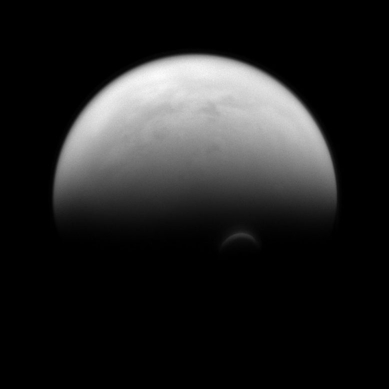Cassini Views Titan