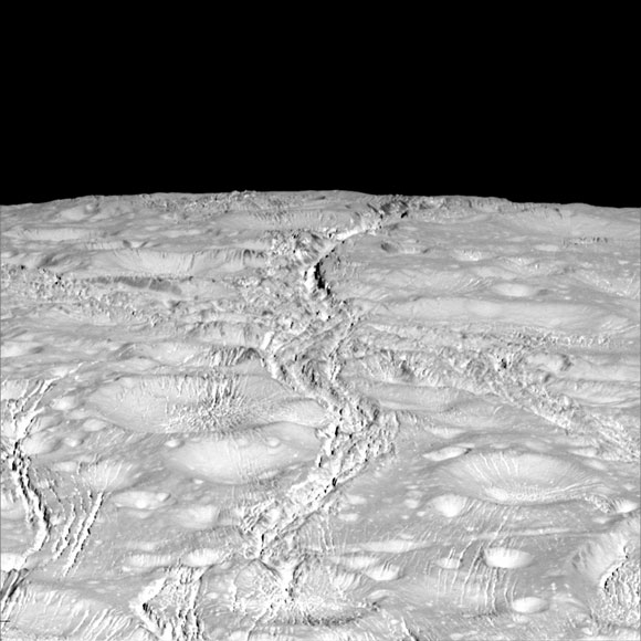 Cassini Views of Saturn's Moon Enceladus