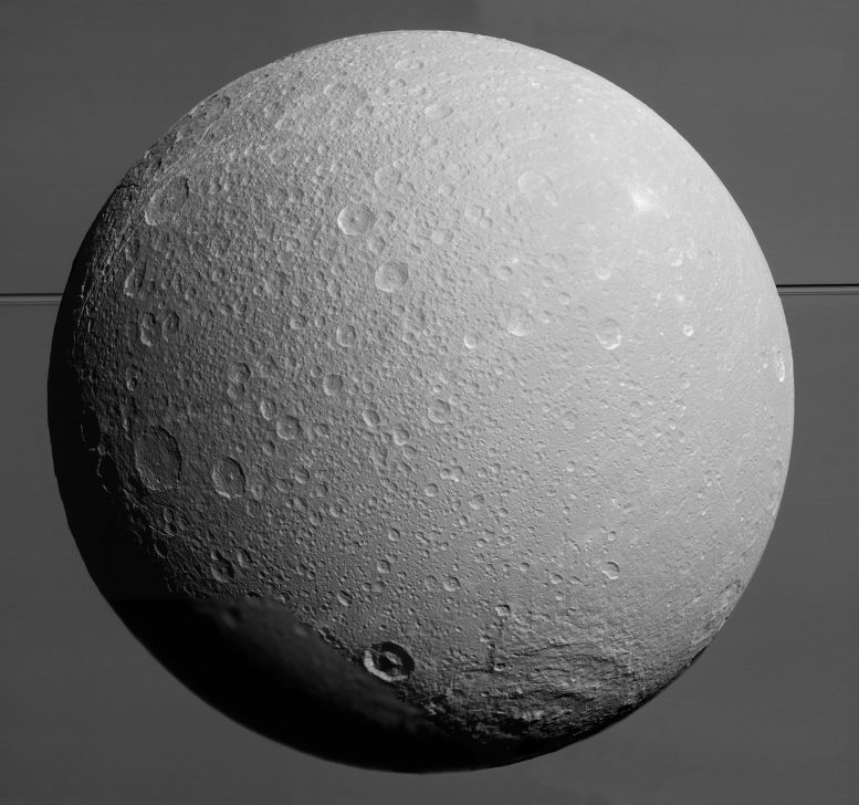 Cassini's Fina View of Dione