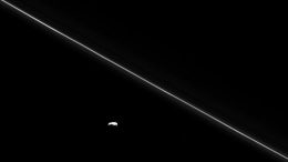 Cassini's Final Look at Saturn's Moon Pandora
