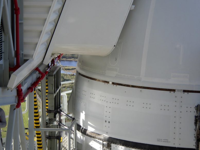Caulk Detached Orion Launch Abort System