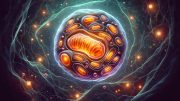 Cell Biology Art Concept