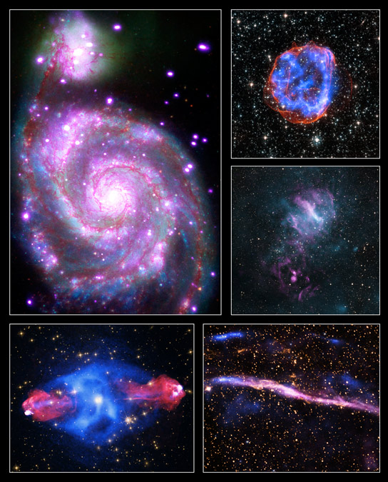 Chandra Celebrates International Year of Light with New Images