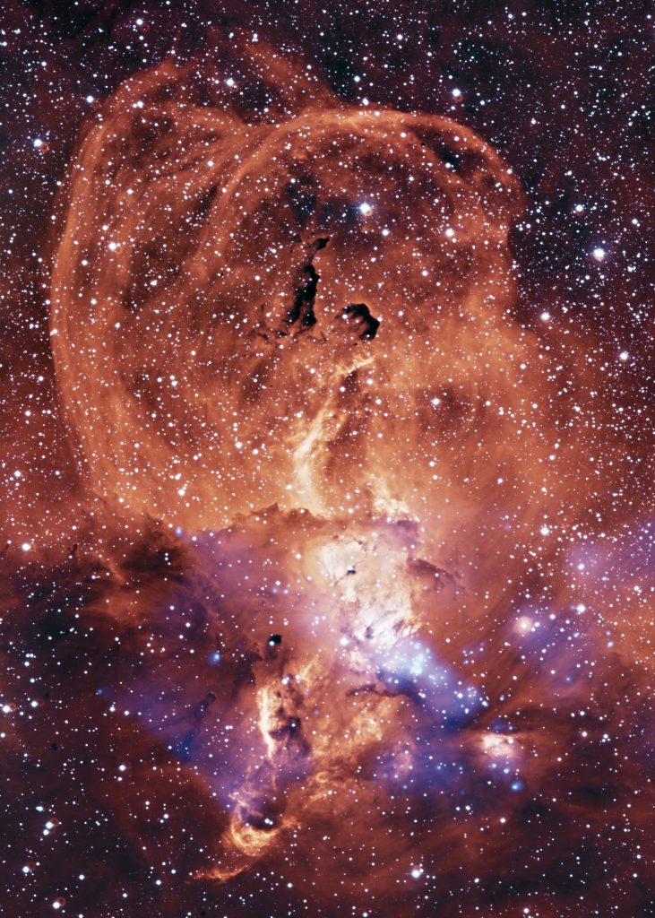 Chandra Image of NGC 3576